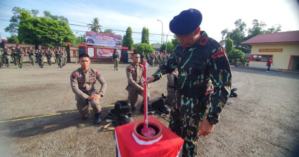 Terima Amunisi Baru, Ini Harapan Danyon Brimob Bone