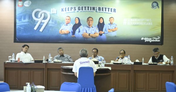 Tindak Lanjuti Surat Wali Kota, Dewan Pengawas Evaluasi Kinerja Direksi PDAM