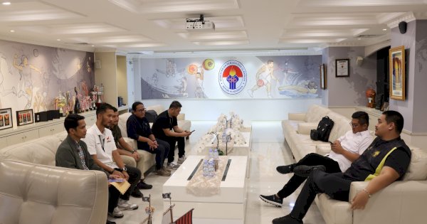 Dispora Makassar Koordinasi dan Audiens ke Menpora RI