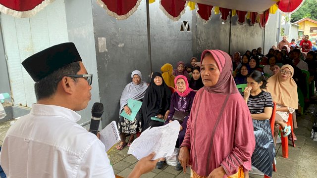 Reses di Rappocini, Muchlis Misbah Getol Perjuangkan Aspirasi Warga Dapil I