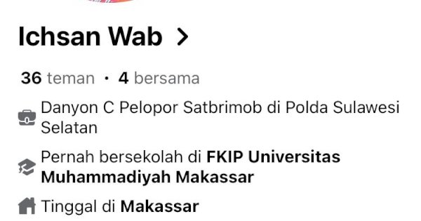 Waspada, OTK Catut Identitas Danyon Nur Ichsan Berkeliaran di Sosial Media