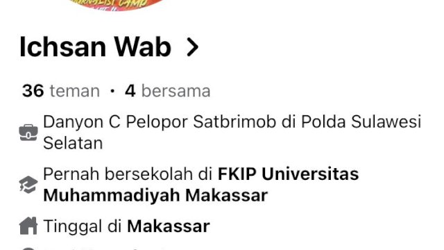 Waspada, OTK Catut Identitas Danyon Nur Ichsan Berkeliaran di Sosial Media