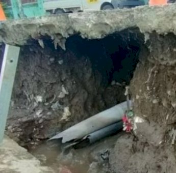 Imbas Pipa Bocor di Jalan Anggrek, Suplai Air di Wilayah Ini Terganggu!