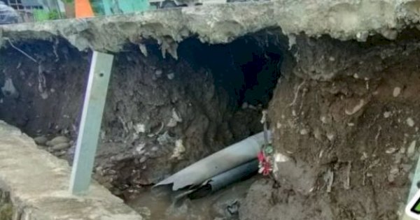 Imbas Pipa Bocor di Jalan Anggrek, Suplai Air di Wilayah Ini Terganggu!