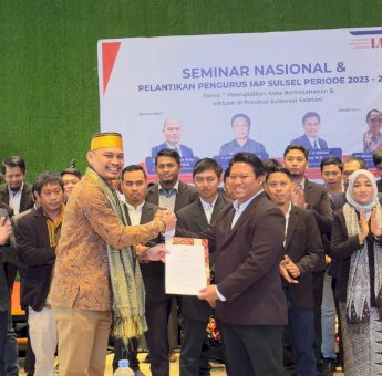 Pengurus IAP Sulsel Periode 2023-2026 Resmi Dikukuhkan, Ketum Andy Tekankan Ini!