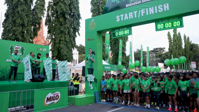 Danny Pomanto Lepas Peserta Road to MAIR 2024 di Makassar