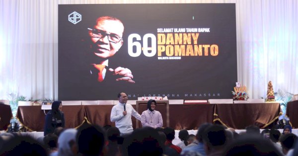 Danny Pomanto Lewati Penambahan Usia Bersama Keluarga dan Kerabat: Saya Bersyukur Punya Sahabat Seperti Kita!