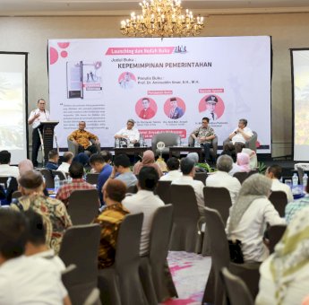 Danny Pomanto Bicara Pemimpin Peradaban pada Peluncuran Buku Karya Prof Aminuddin Ilmar