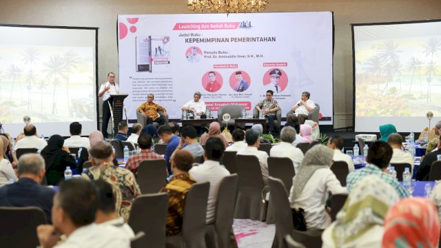 Danny Pomanto Bicara Pemimpin Peradaban pada Peluncuran Buku Karya Prof Aminuddin Ilmar