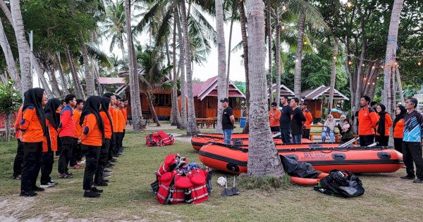 BPBD Kota Makassar Tingkatkan Skill Tim Water Resque