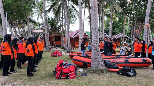 BPBD Kota Makassar Tingkatkan Skill Tim Water Resque