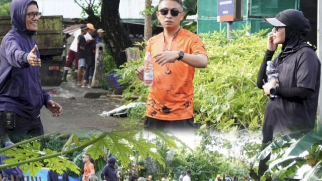Morning Run Ala Camat Ujung Tanah Pantau Wilayahnya