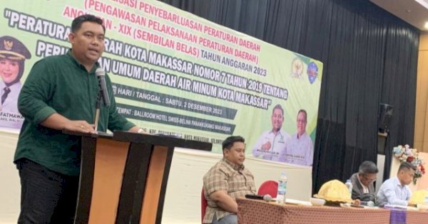 Imam Musakkar Gelar Sosialisasi Perda tentang PDAM, Paparkan Peran Perusda ke Peserta