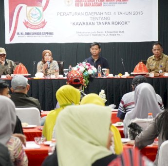 Ingatkan Bahaya Rokok, Andi Suhada Sappaile Gelar Sosper tentang KTR