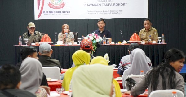 Ingatkan Bahaya Rokok, Andi Suhada Sappaile Gelar Sosper tentang KTR