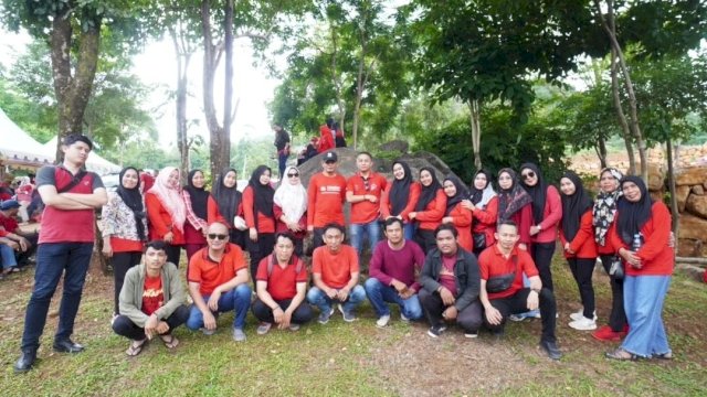 Pererat Tali Silaturahmi, Camat Ujung Tanah Ikuti Family Gathering Pemkot Makassar