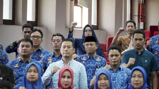 Hadiri Penandatanganan NPHD, Ini Harapan Camat Ujung Tanah Makassar