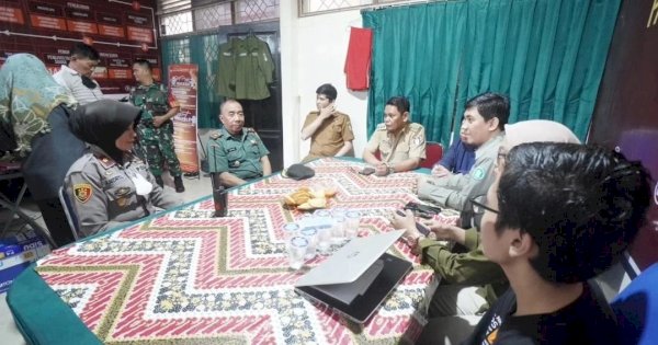 Ciptakan Situasi Pemilu 2024 Kondusif, Camat Ujung Tanah Gelar Rapat Koordinasi