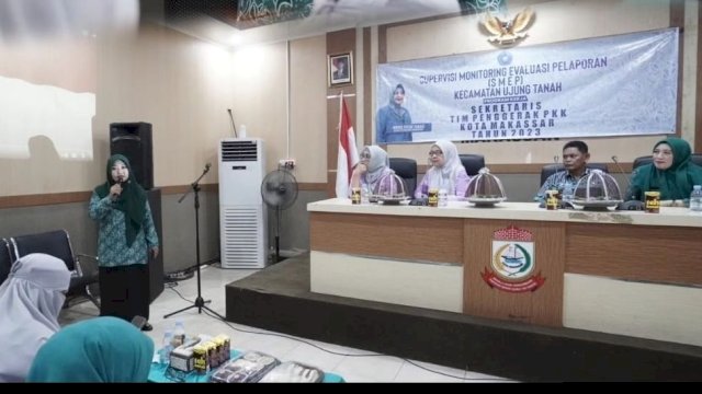 TP PKK Kota Makassar Laksanakan SMEP Kunjungan Lorong PKK Di Kecamatan Ujung Tanah