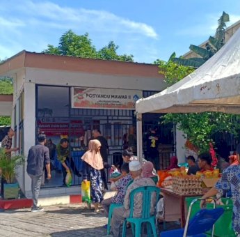 Antusiasme Warga Kecamatan Ujung Tanah Ikuti Gerakan Pangan Murah Dinas Ketahan Pangan