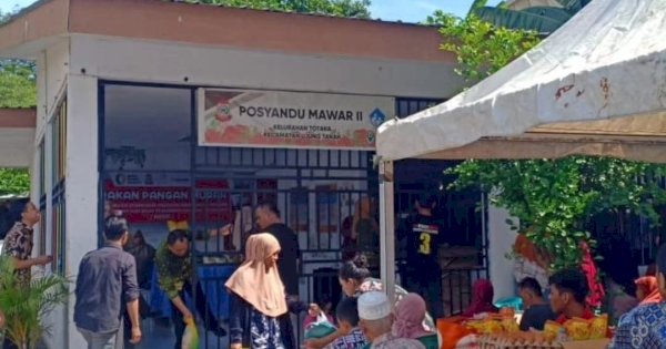 Antusiasme Warga Kecamatan Ujung Tanah Ikuti Gerakan Pangan Murah Dinas Ketahan Pangan