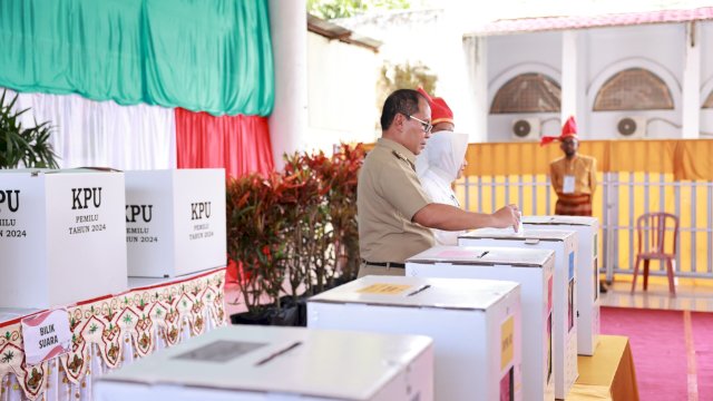 Harapan Danny Pomanto Usai Salurkan Hak Suaranya di Pemilu 2024