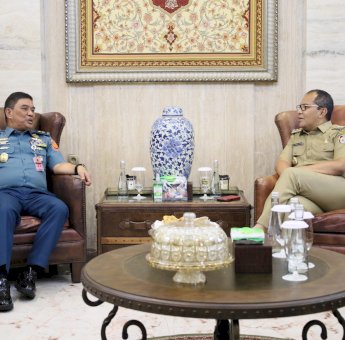 Danny Pomanto Laporkan Kondisi Pemilu 2024 di Makassar ke Kemenko Polhukam