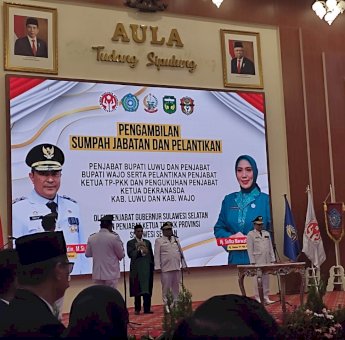 Kepala PMD Sulsel Muhammad Saleh Jabat Pj Bupati Luwu