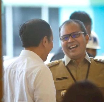 Potret Kebersamaan Danny Pomanto dan Presiden Jokowi di Makassar