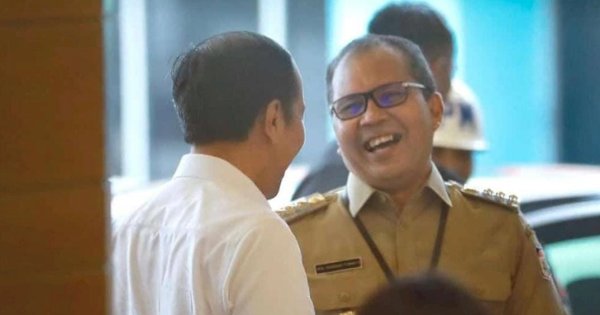 Potret Kebersamaan Danny Pomanto dan Presiden Jokowi di Makassar