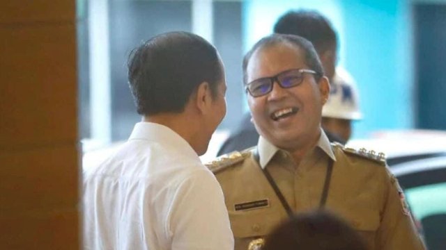 Potret Kebersamaan Danny Pomanto dan Presiden Jokowi di Makassar