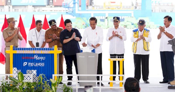 Presiden Jokowi Usul Pelabuhan Soekarno-Hatta Jadi Pusat Kota Makassar