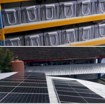 Disdik Mulai Uji Coba Gunakan Solar Panel di SMPN 6 Makassar