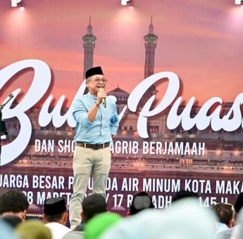 PDAM Makassar Gelar Buka Puasa Bersama Anak Yatim