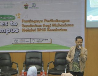 BPJS Sosialisasikan Pentingnya Perlindungan Kesehatan bagi Mahasiswa Unhas