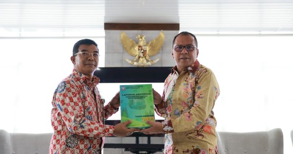 Makassar Daerah Pertama di Sulsel Serahkan LKPD TA 2023 ke BPK