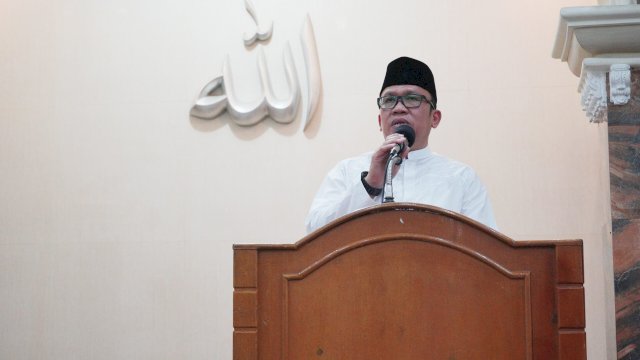 Safari Ramadan Kedua, Camat Rappocini Sasar Jemaah Masjid Quba Tidung