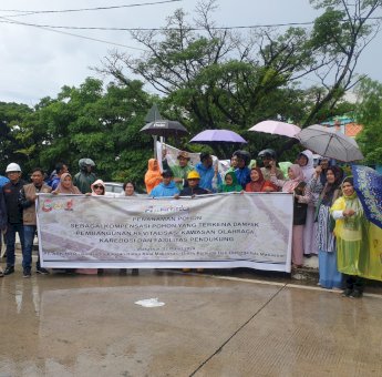 Dispora Makassar Tanam 2020 Bibit Pohon Bentuk Kompensasi Revitalisasi Lapangan Karebosi