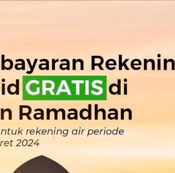 PDAM Makassar Gratiskan Tagihan Air untuk Masjid Selama Ramadan 1445 Hijriah