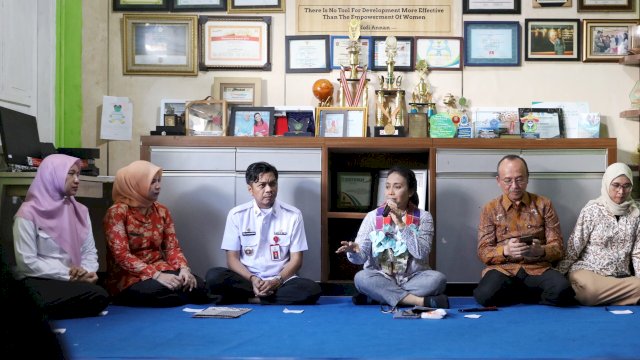 Menteri PPPA Sebut Semangat Gotong Royong Perempuan Makassar Bisa Jadi Contoh