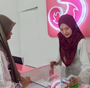 Soal Komitmen Layanan, Tri Hadirkan 3Kiosk hingga ke Pelosok Desa