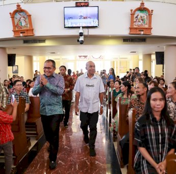 Danny Pomanto Ajak Umat Kristiani Perkuat Keimanan di Momen Paskah
