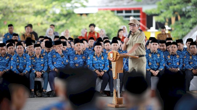 Lantik ASN PPPK 2023, Danny Pomanto: Bekerja Profesional, Taat, dan Disiplin!
