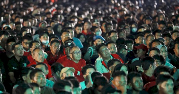 Sukses Gelar Nobar Indonesia Lawan Uzbekistan, Masyarakat: Terima Kasih Pak Wali!