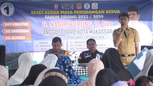 Nasir Runrung Dengar Aspirasi Warga Bangkala