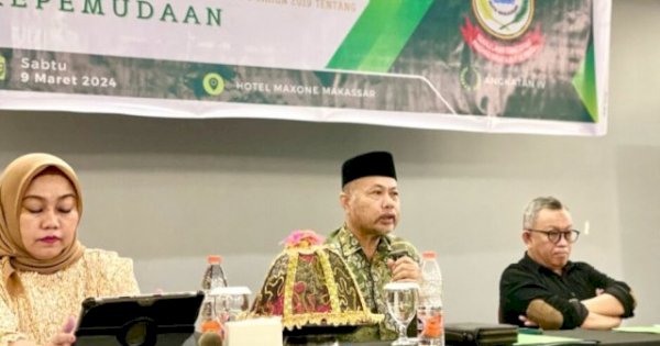 Bahas Perda Kepemudaan, Abdul Wahid Dorong Pemuda Makassar Lebih Kreatif