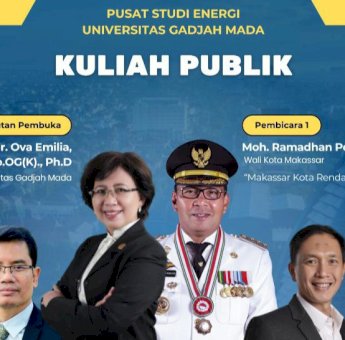 Wali Kota Danny Pomanto Dipercaya Jadi Pembicara di UGM, Bahas Makassar Kota Rendah Emisi Karbon