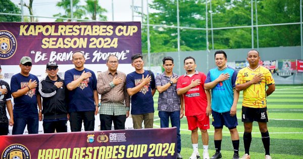 Media FC Lolos ke Semi Final Turnamen Mini Soccer Kapolrestabes Cup 2024