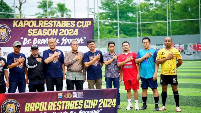 Media FC Lolos ke Semi Final Turnamen Mini Soccer Kapolrestabes Cup 2024