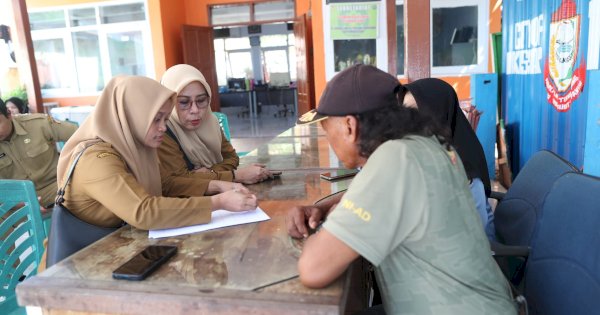 DisKominfo Kota Makassar Cek Langsung Ketersediaan Jaringan di Dua Pulau